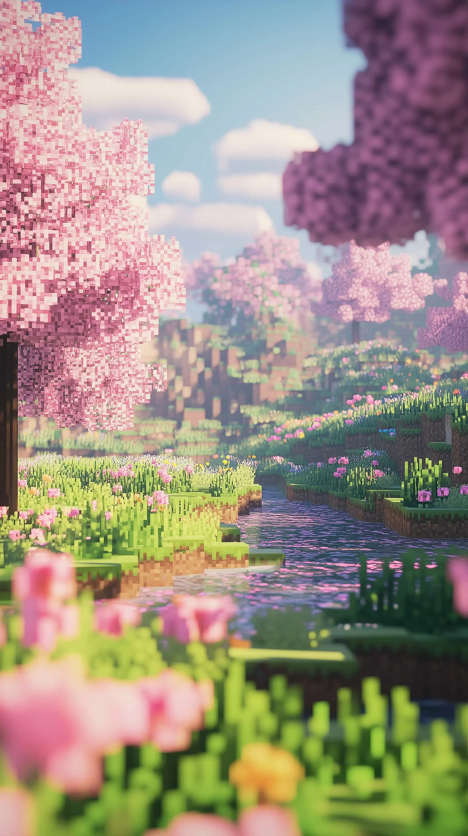 Mobile background image of the blog